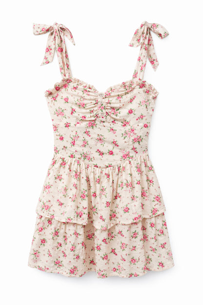 TWEEN MASON PRINT DRESS