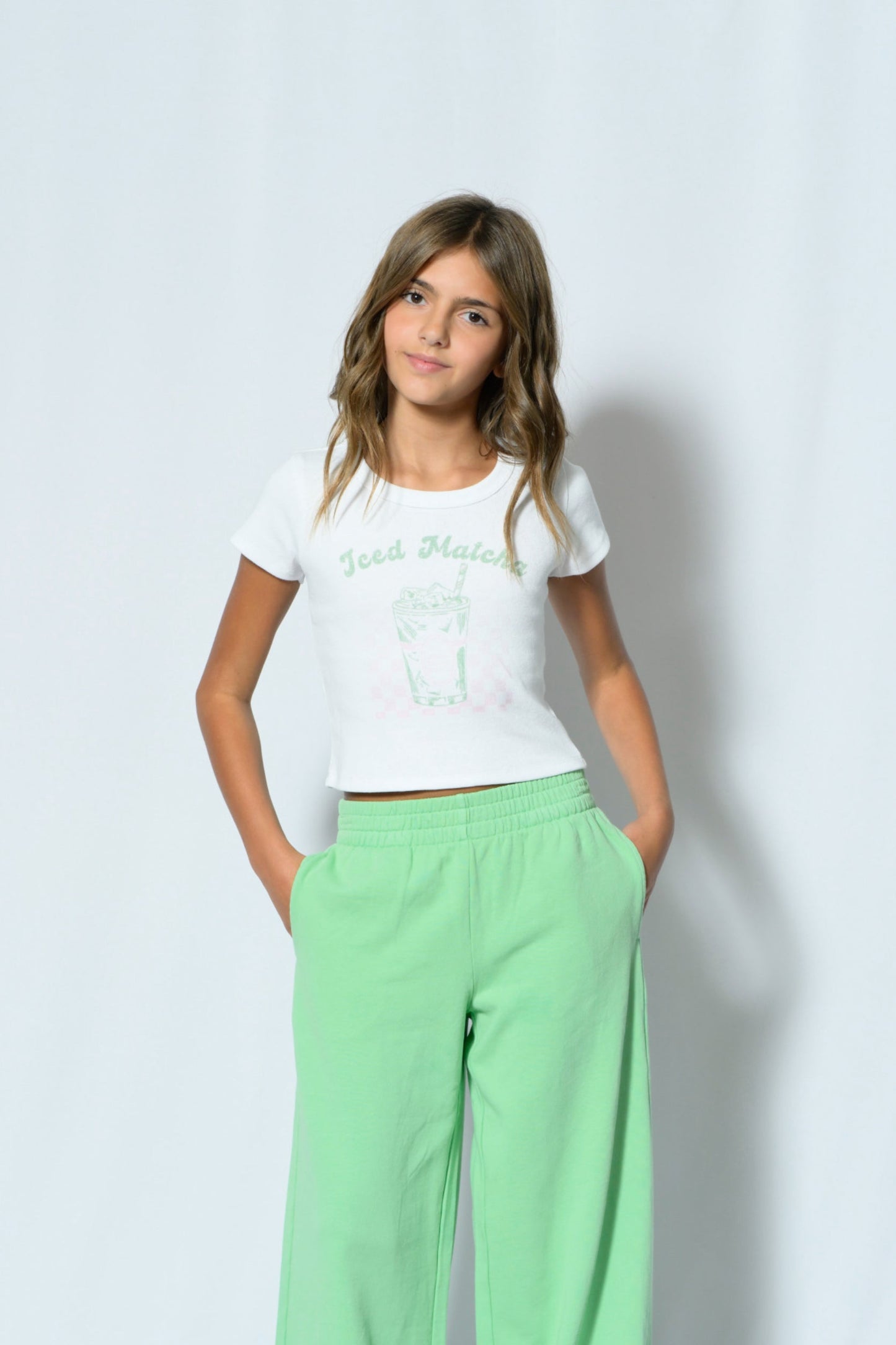 TWEEN MATCHA TEE