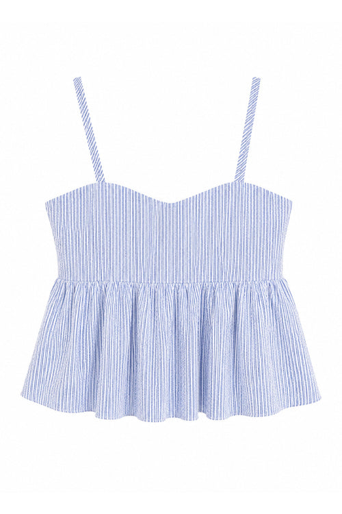 TWEEN MEENA PRINTED CROP TOP