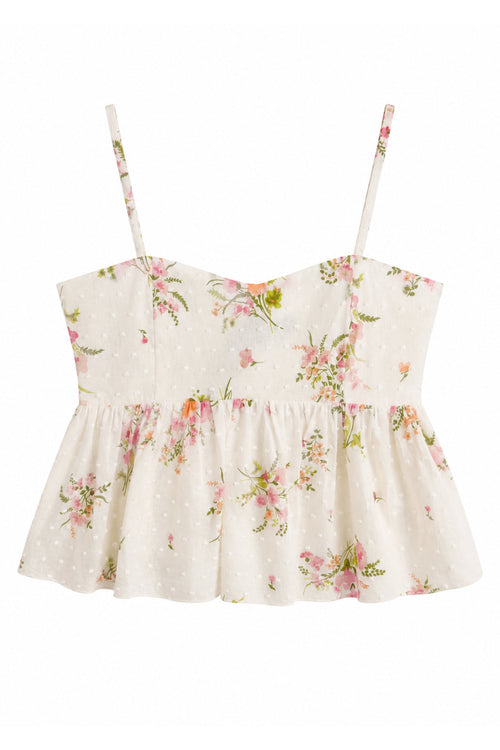 JUNIOR MEENA PRINTED CROP TOP