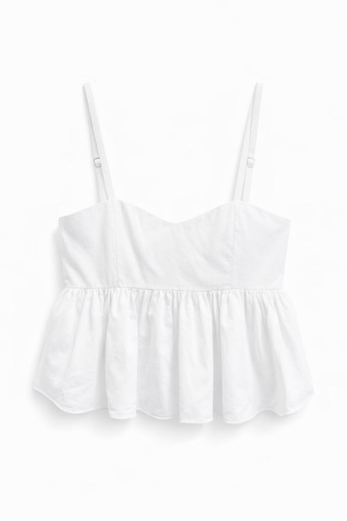TWEEN MEENA SOLID CROP TOP