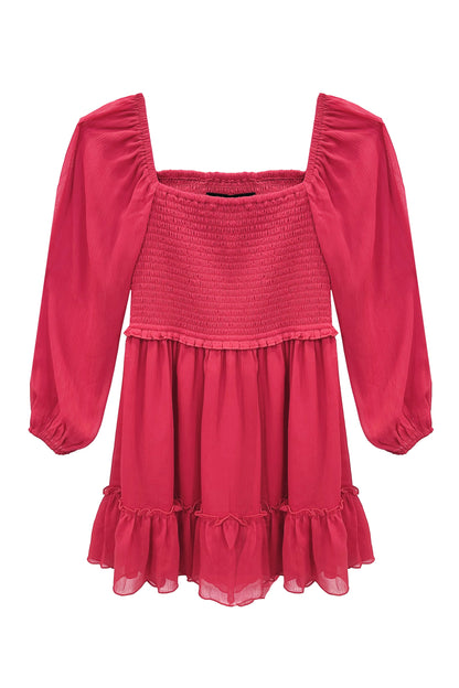 TWEEN MOLLY SOLID DRESS - FINAL SALE
