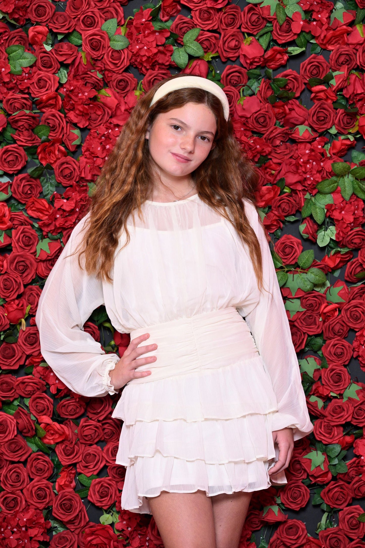 TWEEN MORGAN SOLID DRESS - FINAL SALE