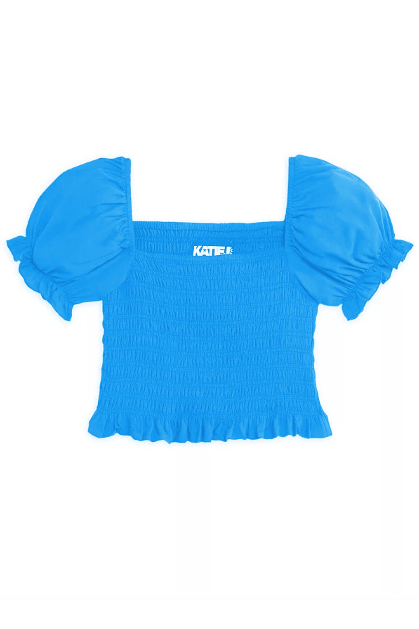TWEEN MARLEE SOLID PUFF SLEEVE TOP - FINAL SALE