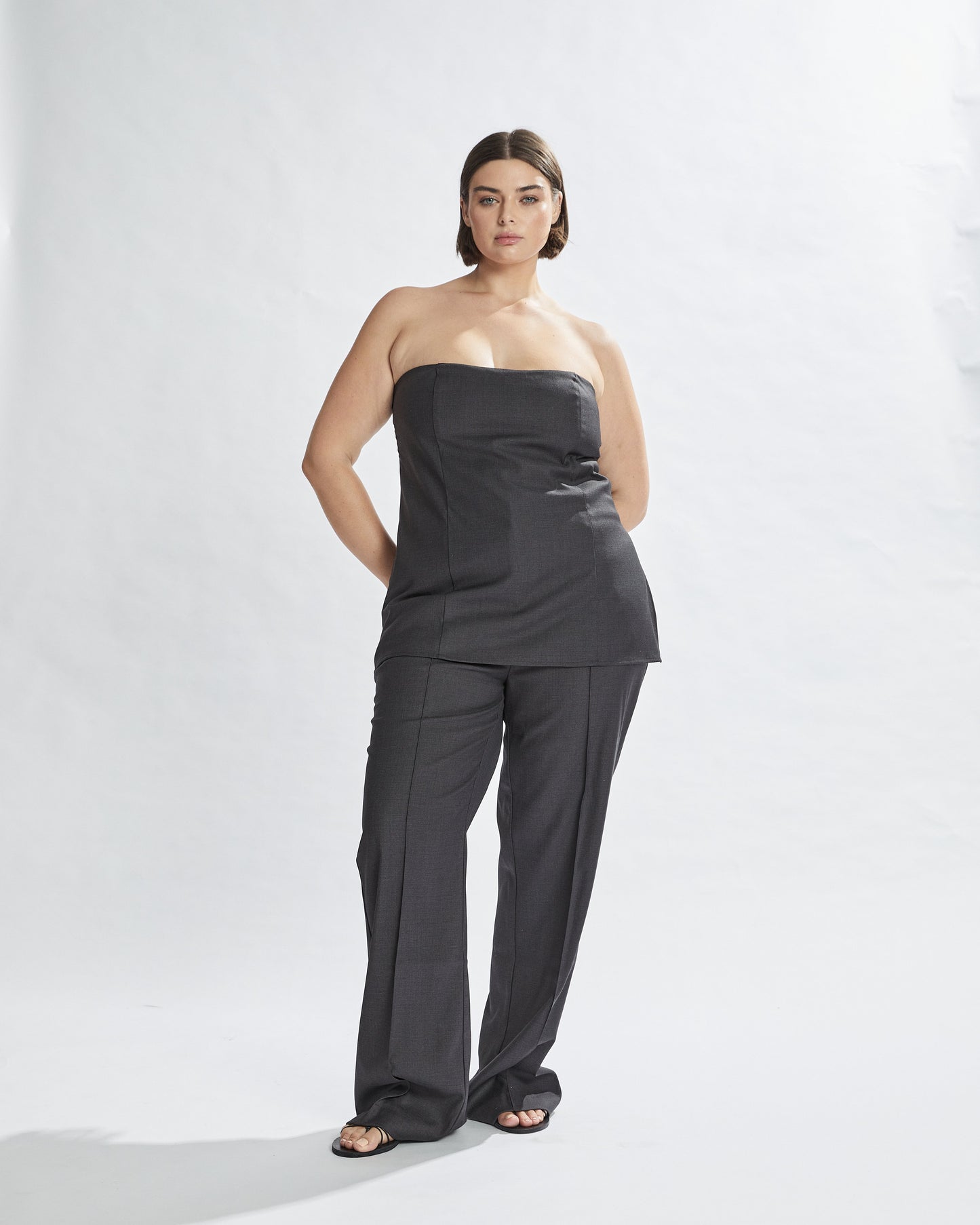 Benny Trousers Dark Grey