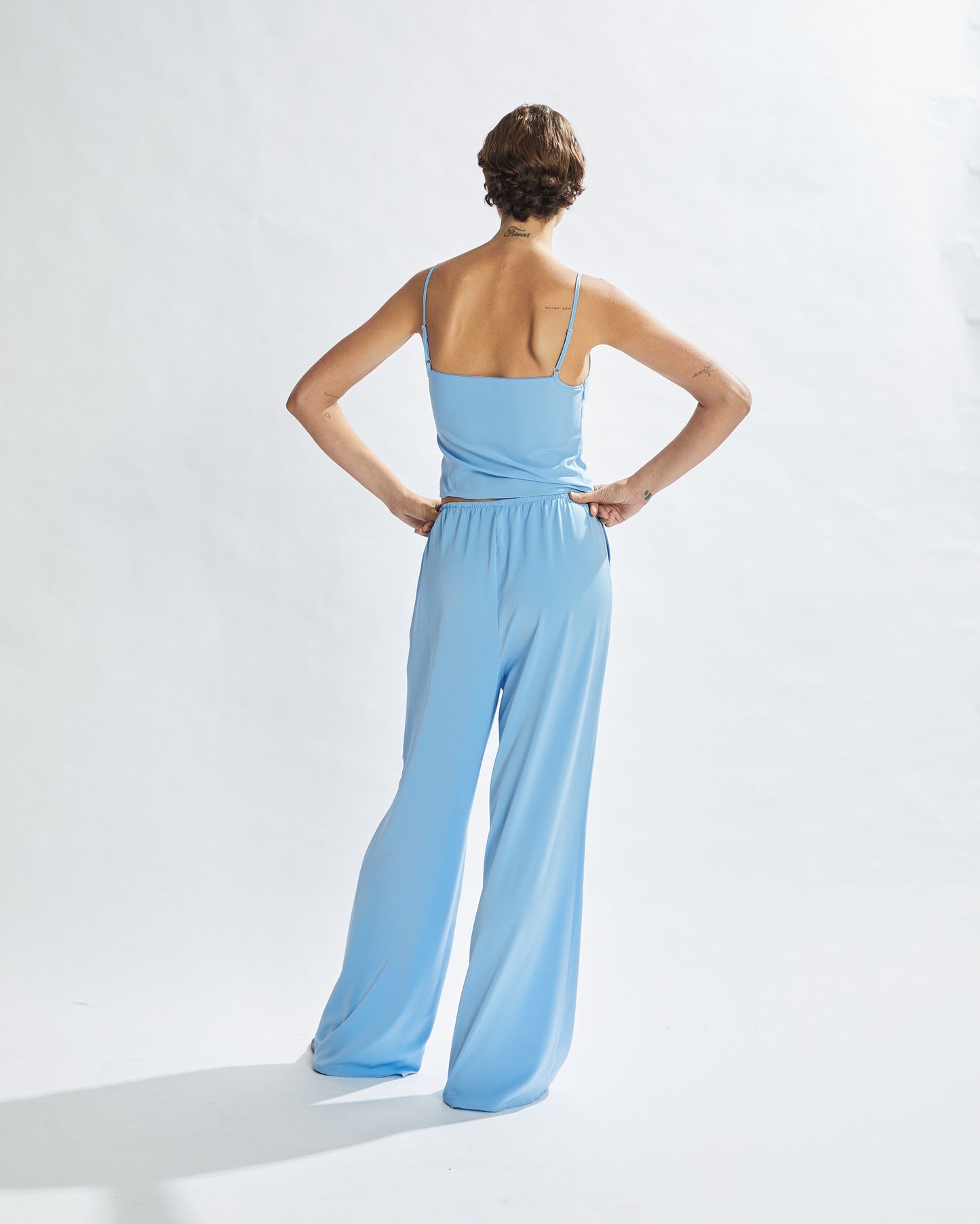 Alias Pants Sky Blue Cropped