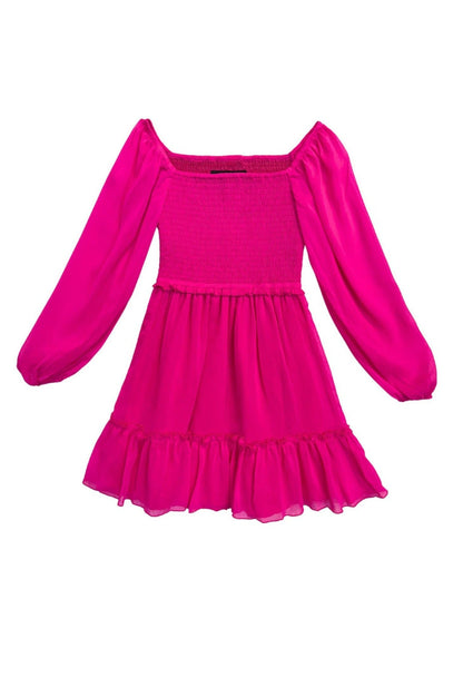 TWEEN MOLLY SOLID DRESS - FINAL SALE