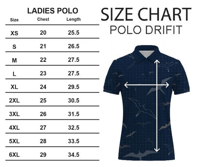 Palaka Wahine Anywhere Polo Gray