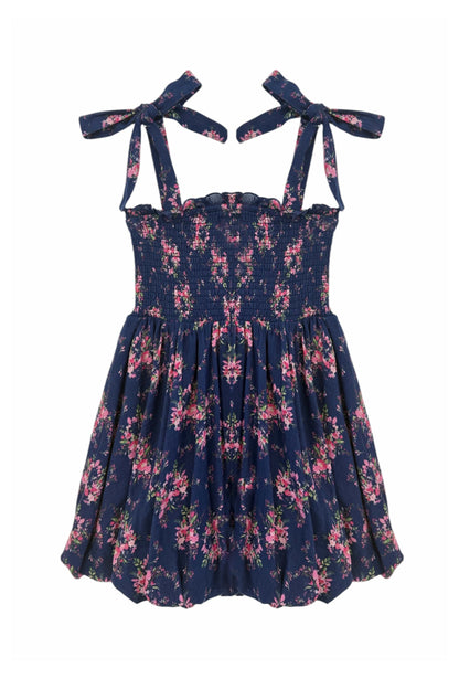 TWEEN PENELOPE TIE SHOULDER BUBBLE DRESS - FINAL SALE