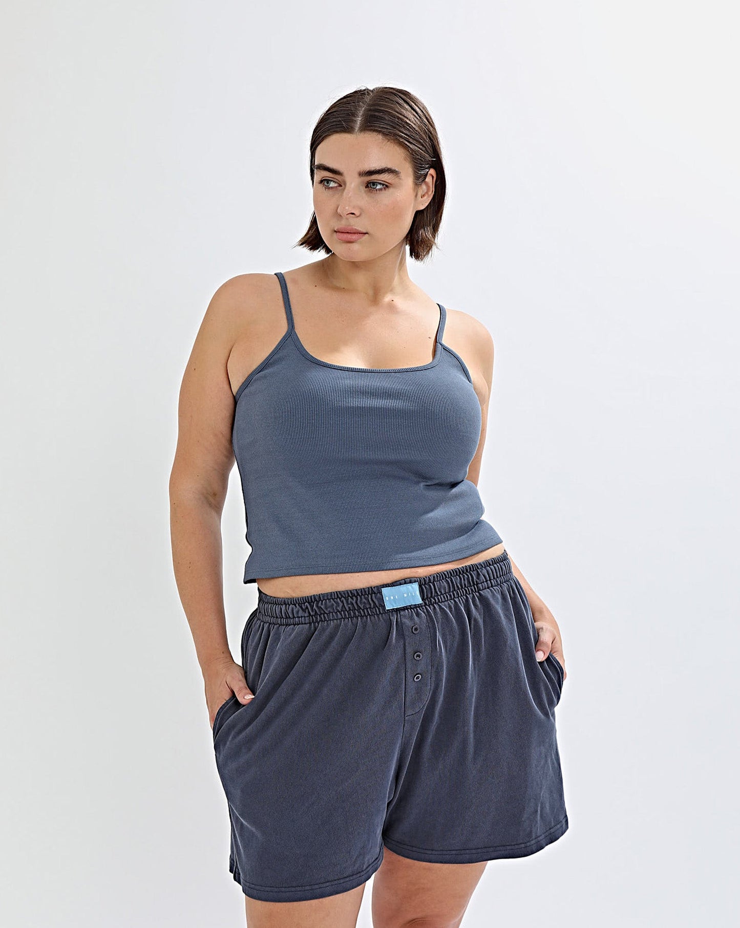 Oli Tank Grey Blue