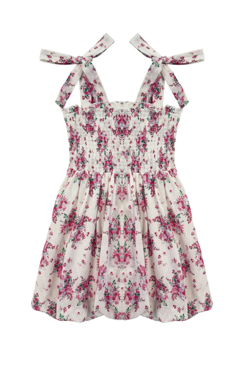 TWEEN PENELOPE TIE SHOULDER BUBBLE DRESS - FINAL SALE