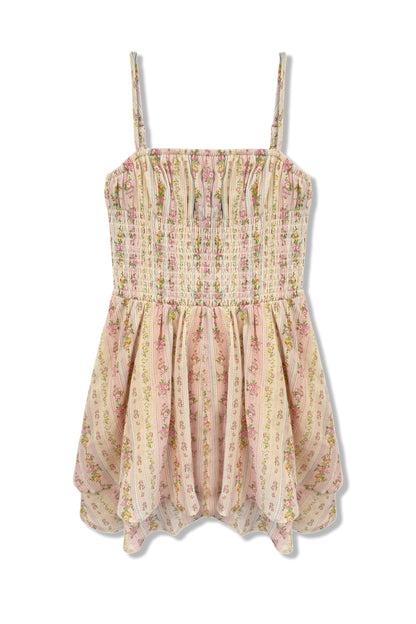 TWEEN PERRY PRINTED DAY DRESS - FINAL SALE