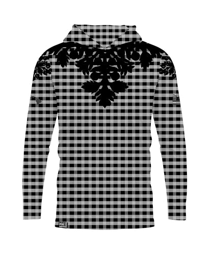 Palaka Kuiki Hooded Longsleve Drifit Black