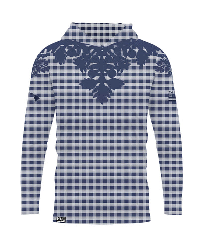 Palaka Kuiki Hooded Longsleve Drifit Navy