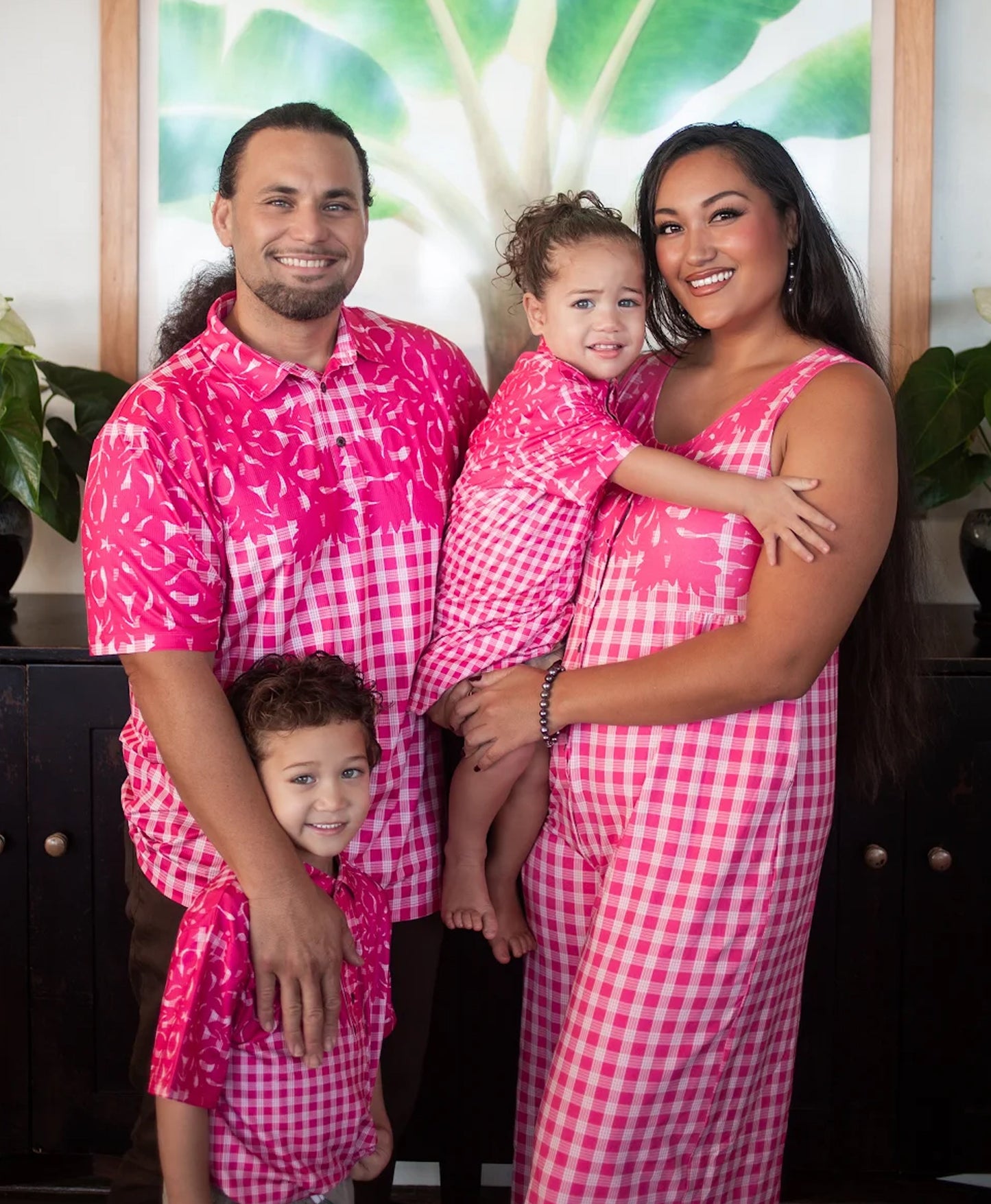 Palaka Kuiki Kane Pullover Loke Pink