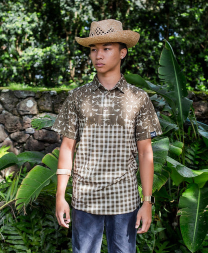 Palaka Kuiki Kane Pullover Olive