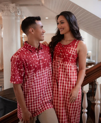 Palaka Kuiki Kuulei Jumper Lehua Red