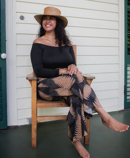 Palapalai Black Palazzo Pants
