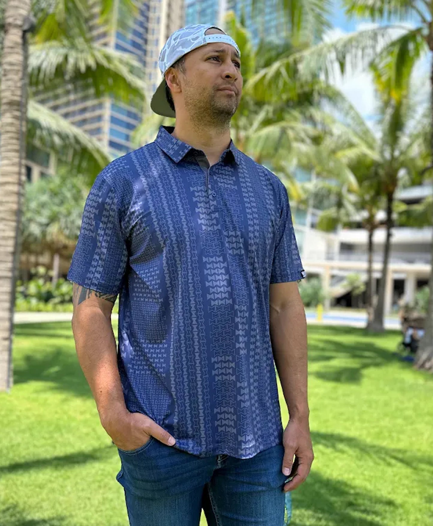 Pewa Anywhere Polo Navy
