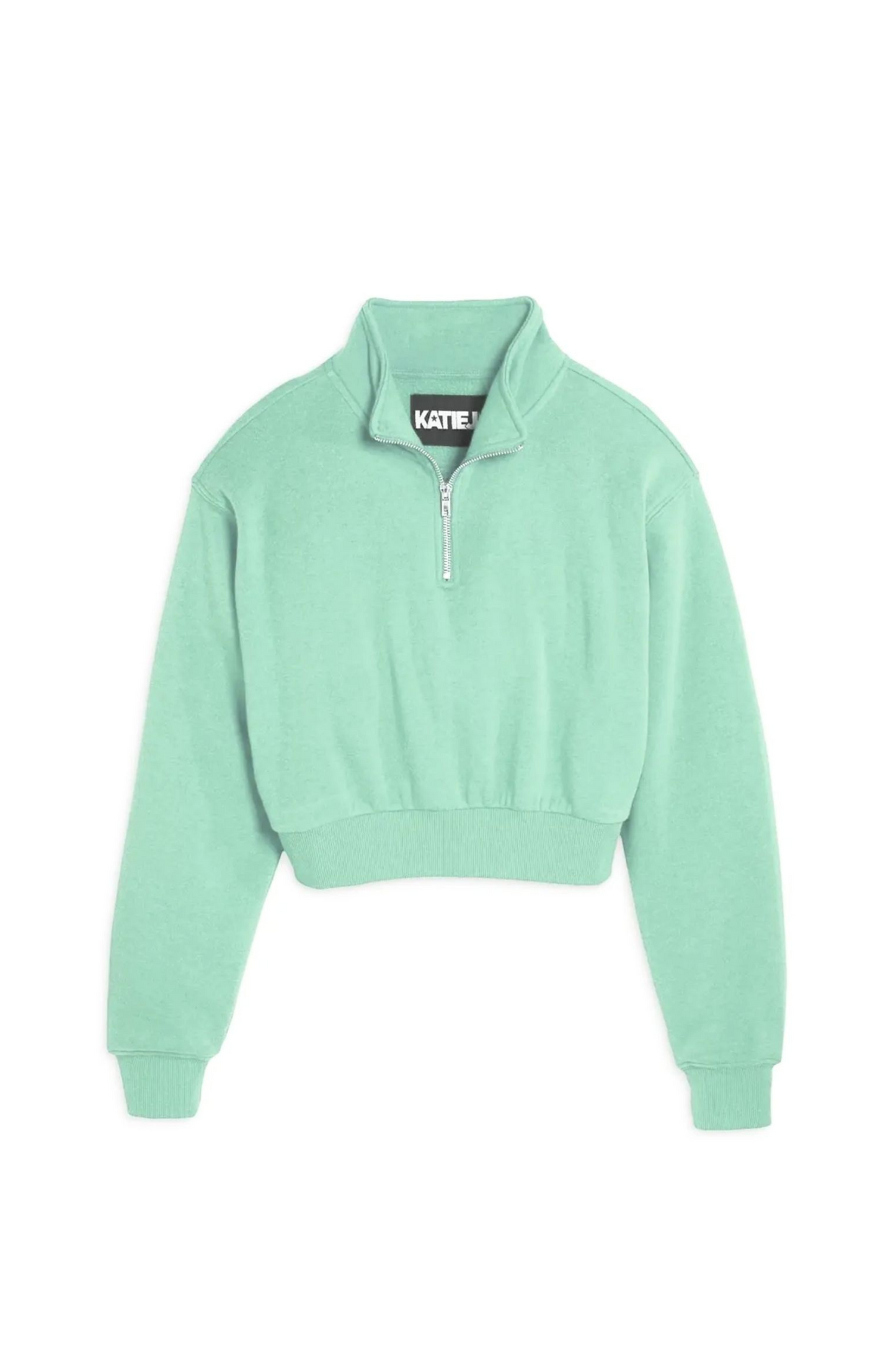 JUNIOR DYLAN THREE QUARTER ZIP SWEATSHIRT - FINAL SALE
