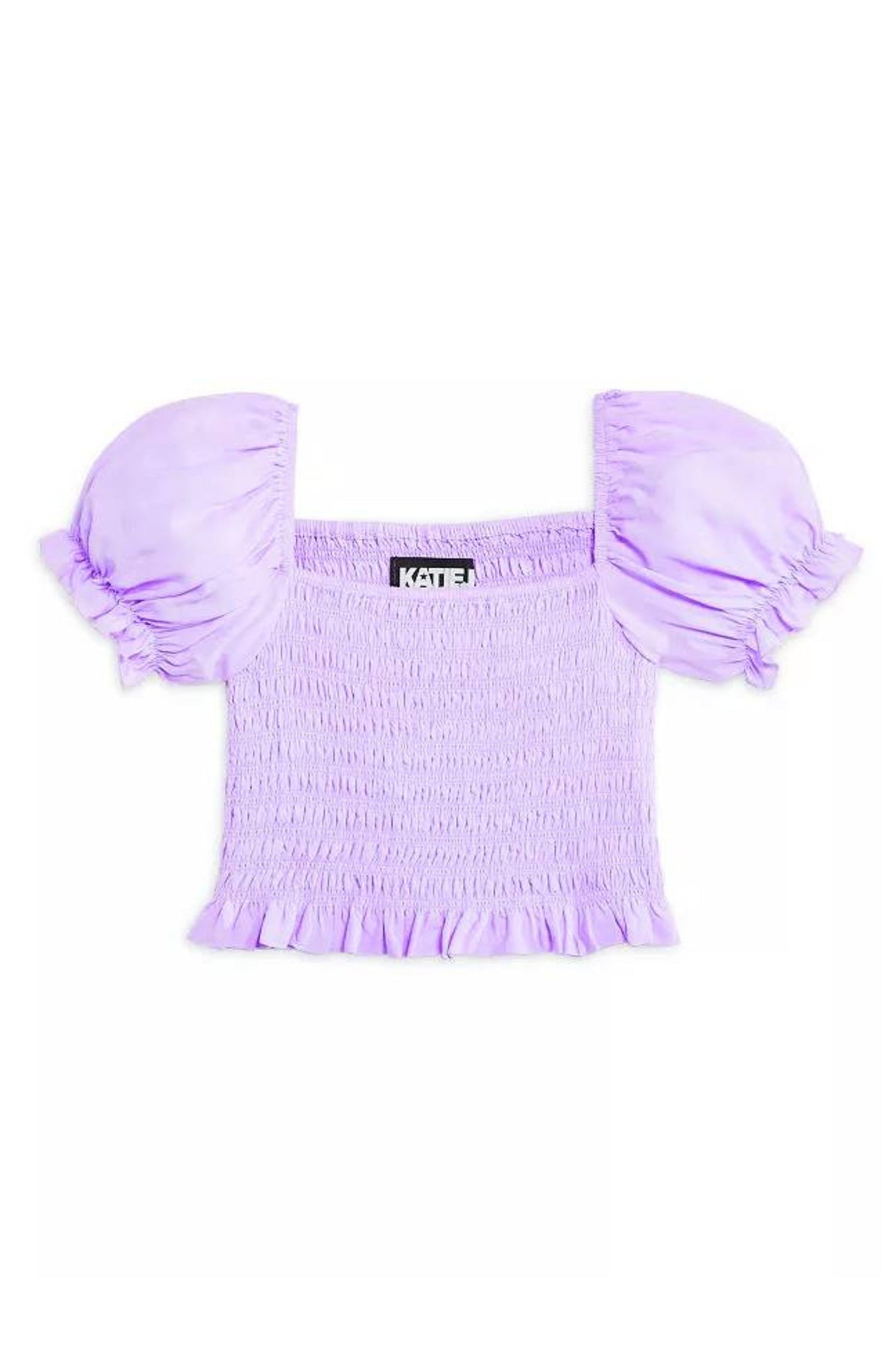 JUNIOR MARLEE PUFF SLEEVE SOLID TOP - FINAL SALE
