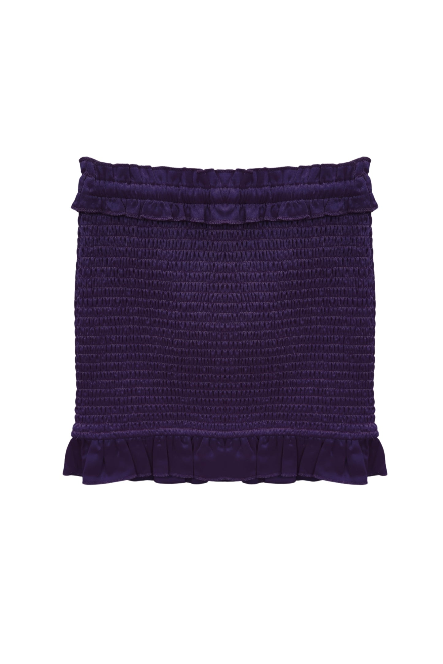 TWEEN RAYNE SMOCKED RUFFLE EDGE SKIRT - FINAL SALE