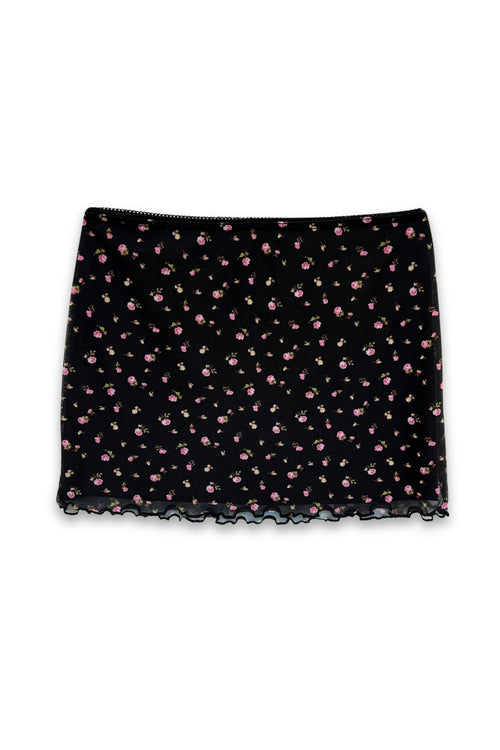 JUNIOR ROMI MESH MINI SKIRT - FINAL SALE