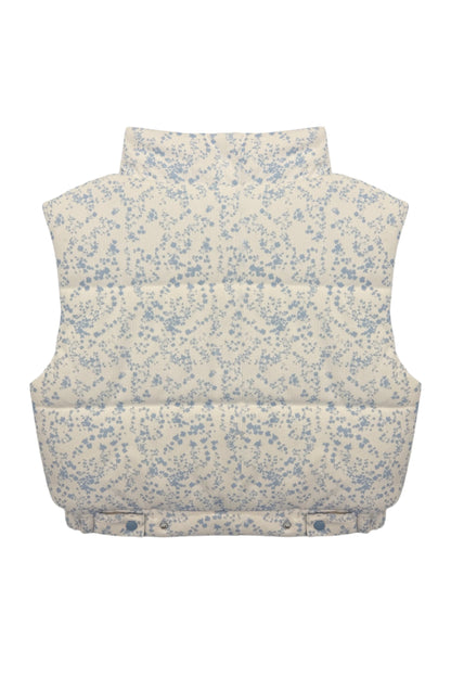 JUNIOR SNOWY CORDUROY PUFFER VEST