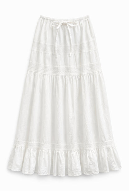 JUNIOR SOFIE TIERED MAXI SKIRT
