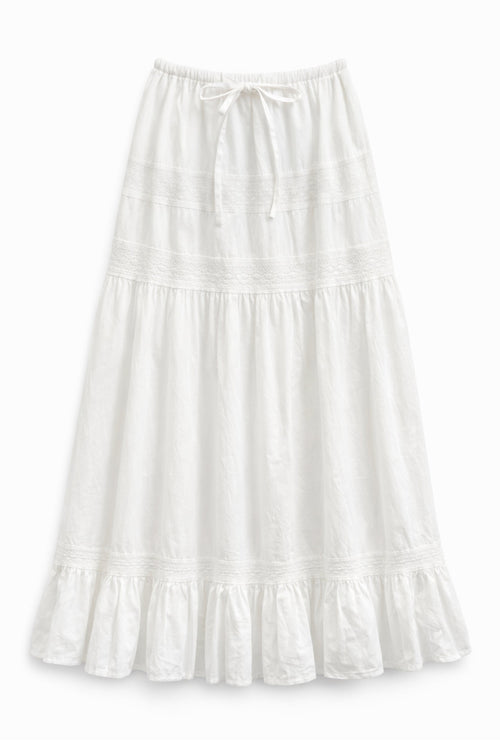 JUNIOR SOFIE TIERED MAXI SKIRT