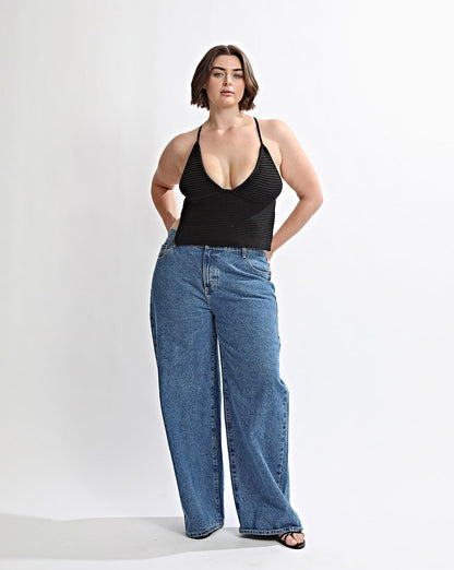 Uma Knit Top Black