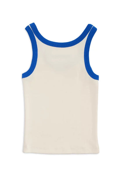JUNIOR SPENCER RETRO CONTRAST TRIM TANK