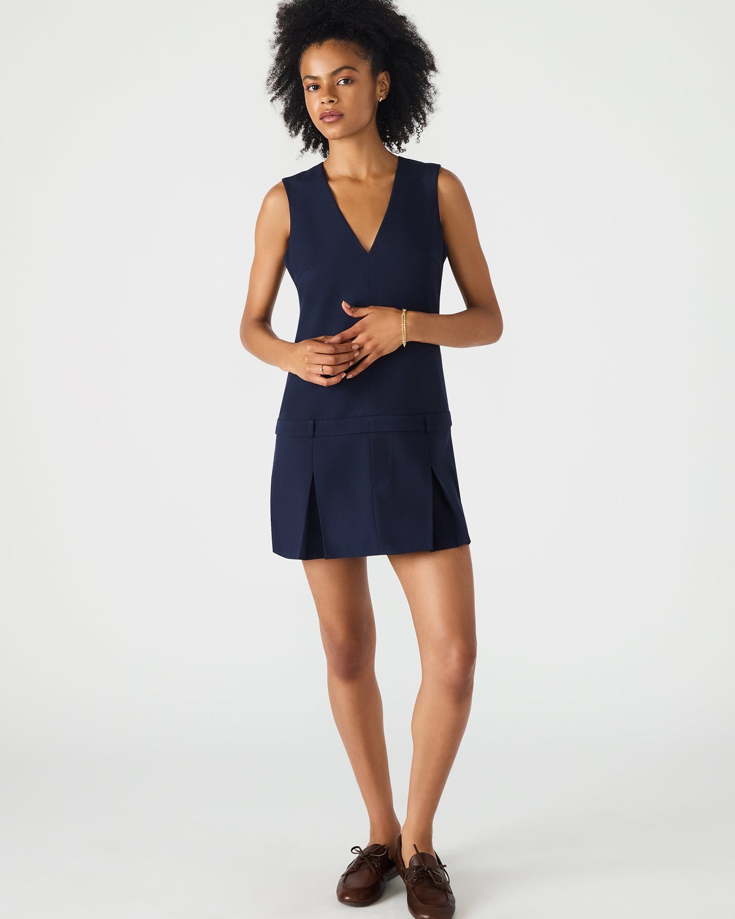 HENLEY DRESS MIDNIGHT