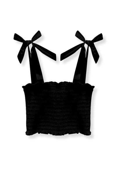 JUNIOR SUNNY TIE TOP