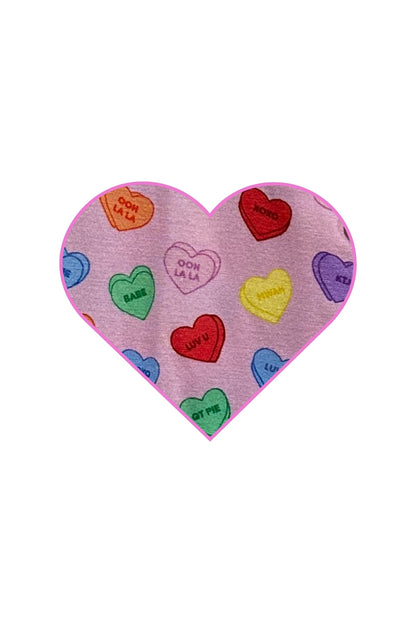 JUNIOR LYNN SHORTS VALENTINE'S LOUNGE SET