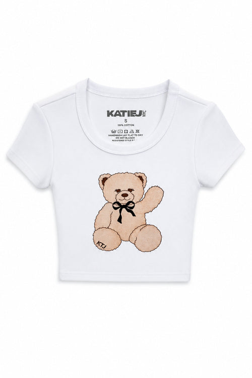 TWEEN TEDDY BEAR GRAPHIC TEE