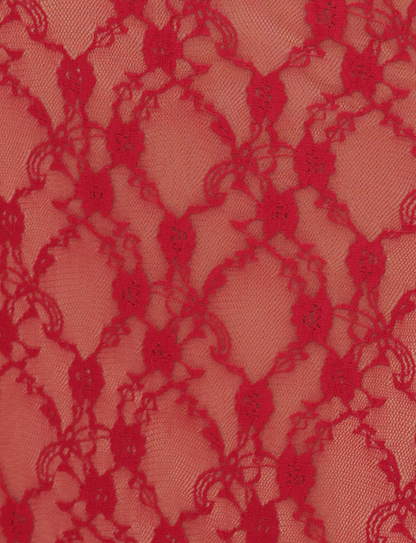 DEJA DRESS - RED : BERRY RED