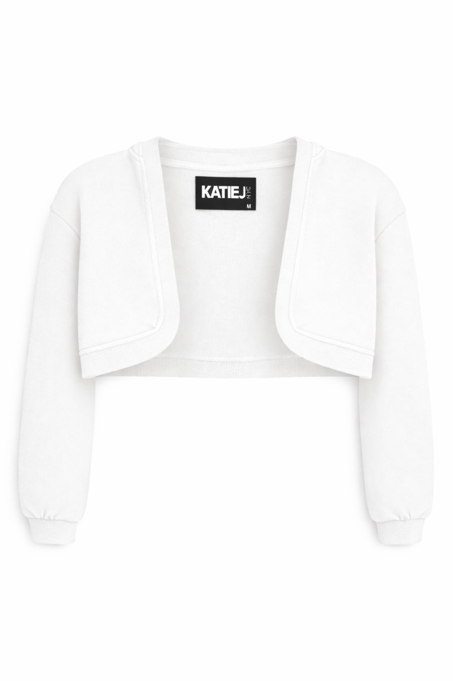JUNIOR TRISTAN SOLID HOODED SHRUG