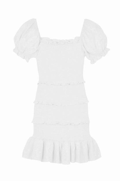 JUNIOR LAILA SOLID DRESS
