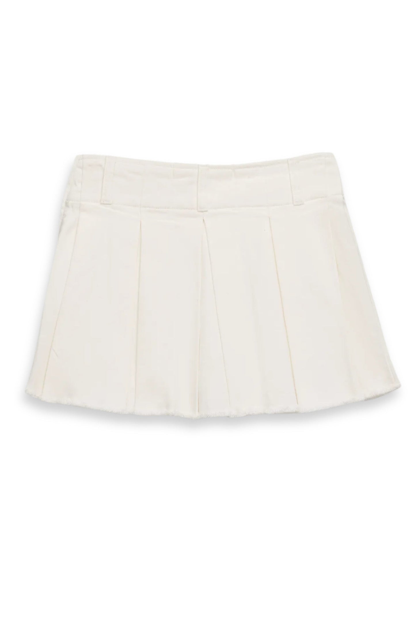 TWEEN KACEY PLEATED DENIM SKORT