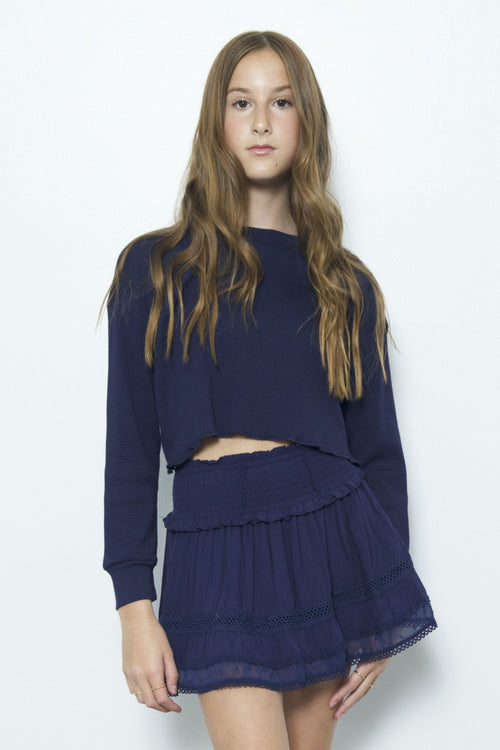 JUNIOR LARA SOLID SKIRT