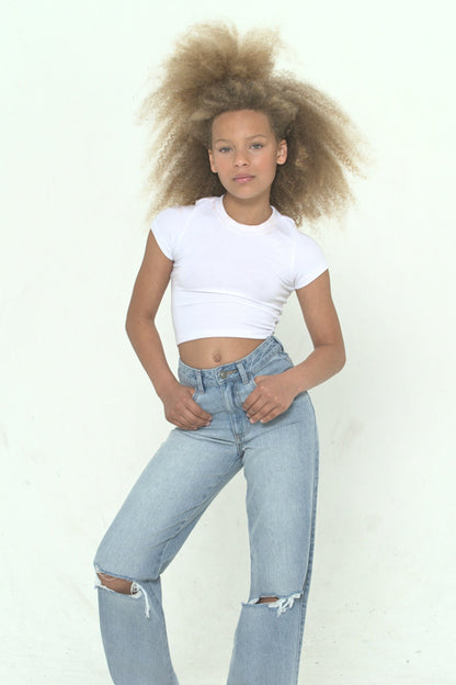 TWEEN MONTANA WIDE LEG JEANS- FINAL SALE