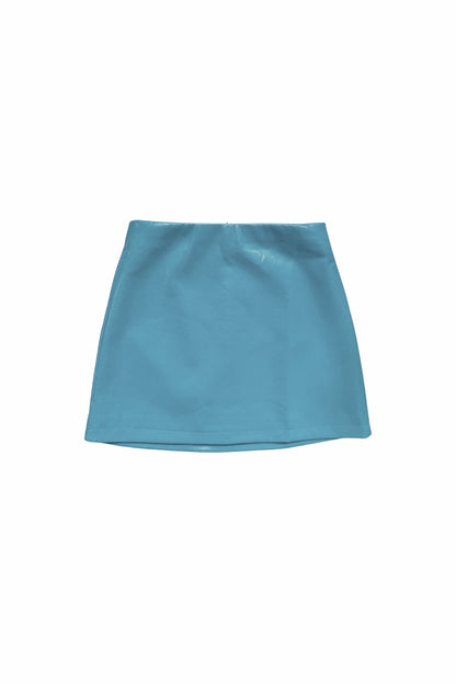 TWEEN LAINE VEGAN LEATHER SKIRT - FINAL SALE