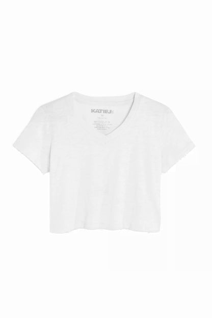 JUNIOR COURAGE CROP TEE