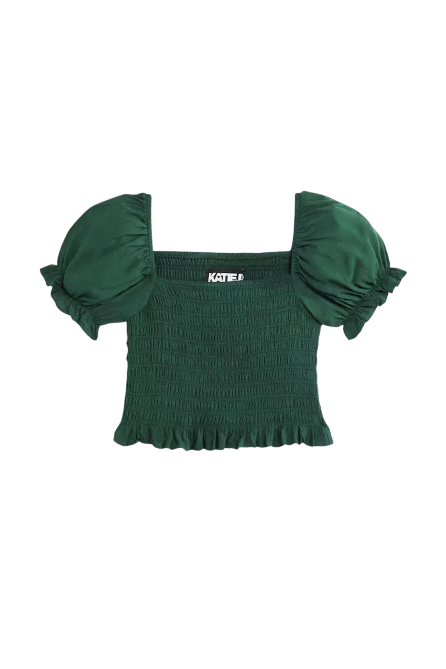 TWEEN MARLEE SOLID PUFF SLEEVE TOP - FINAL SALE