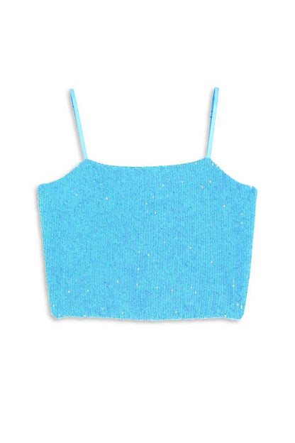 TWEEN TAYLOR SEQUIN SWING TANK - FINAL SALE