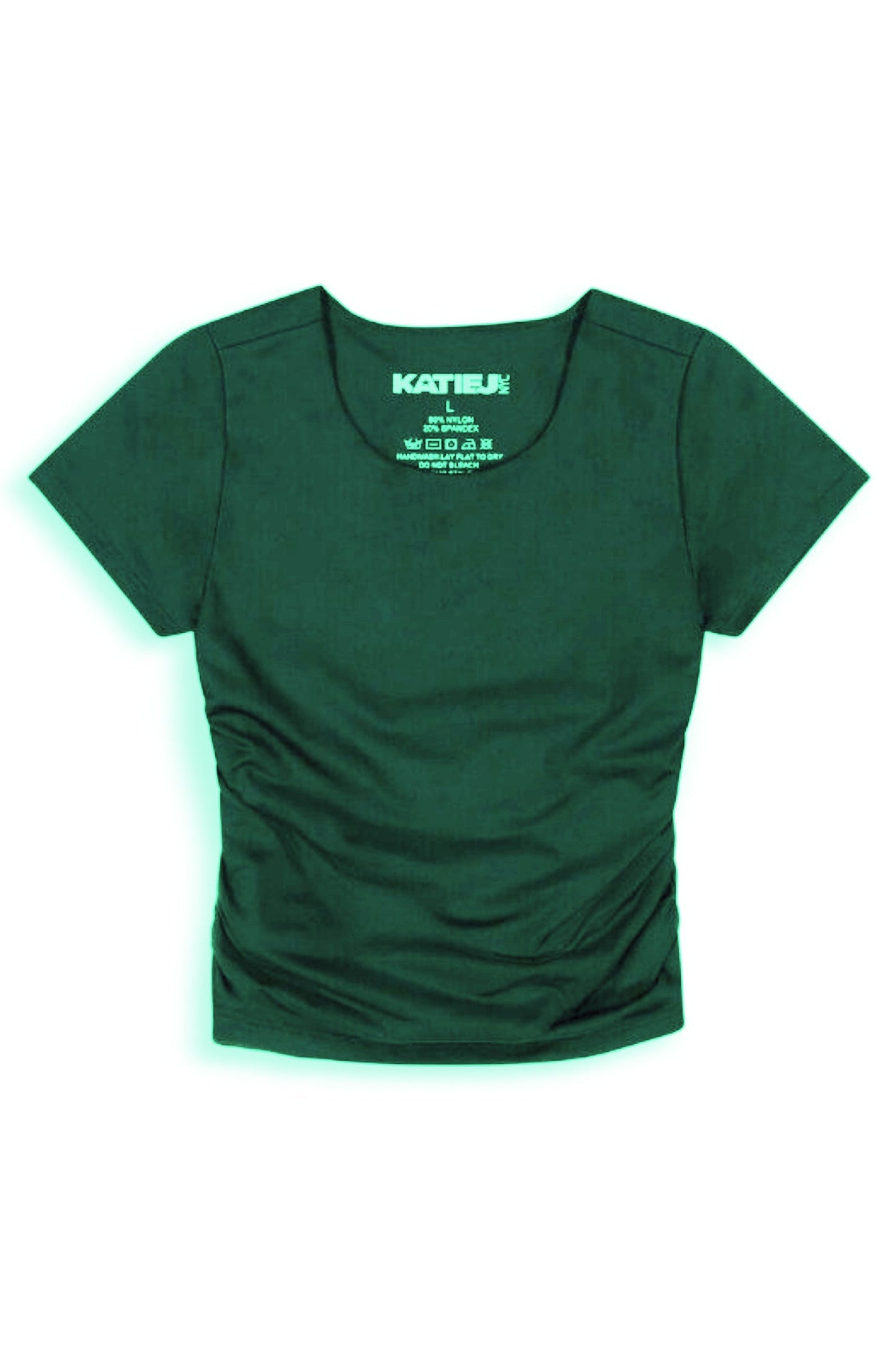 JUNIOR RILEY RUCHED SHORT SLEEVE TOP - FINAL SALE