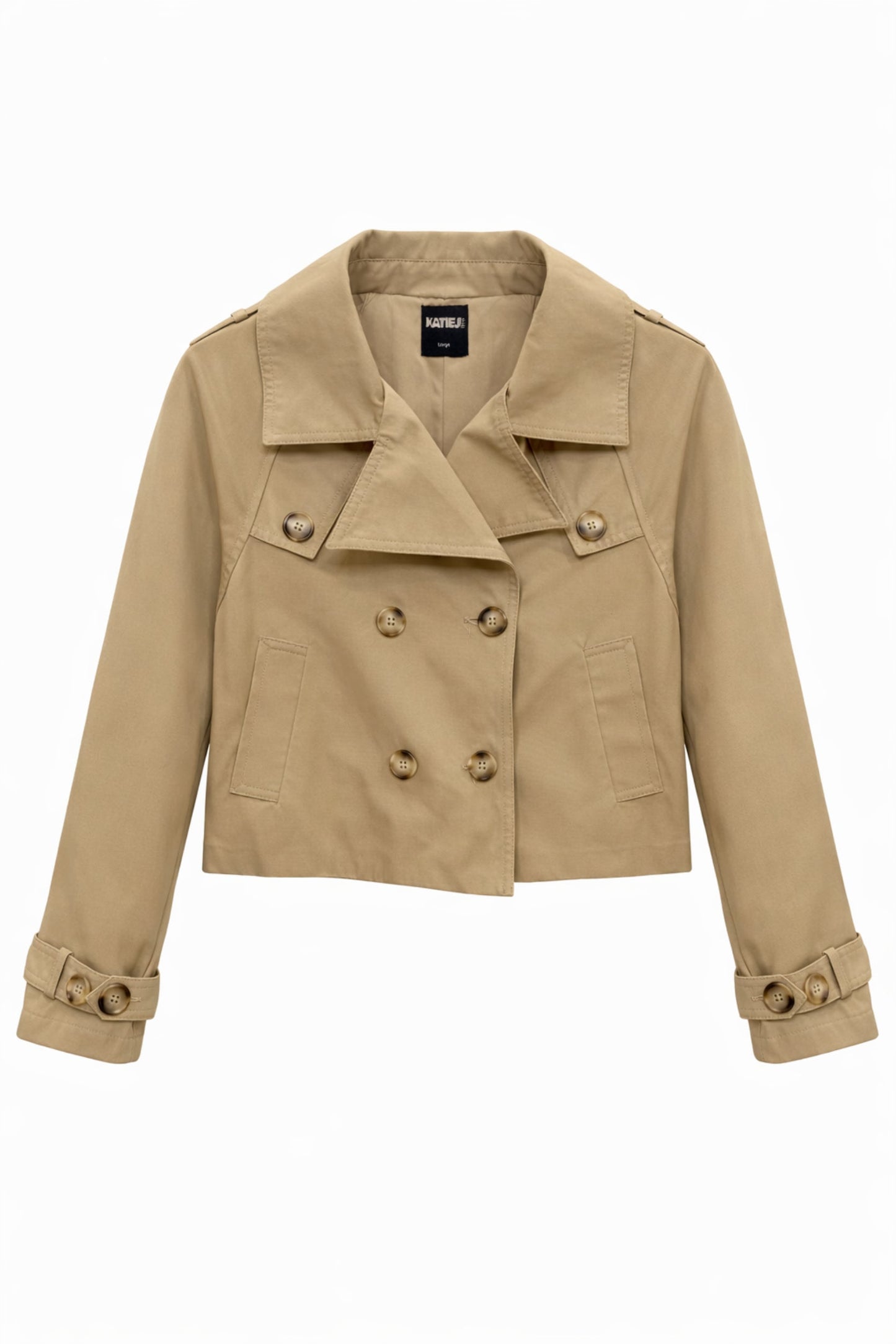 TWEEN VANCE CROPPED TRENCH