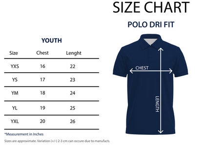 Iwa Bird Anywhere Polo Navy Youth