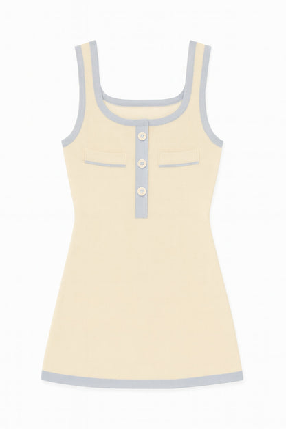 TWEEN WHITNEY COLORBLOCK SLEEVELESS DRESS